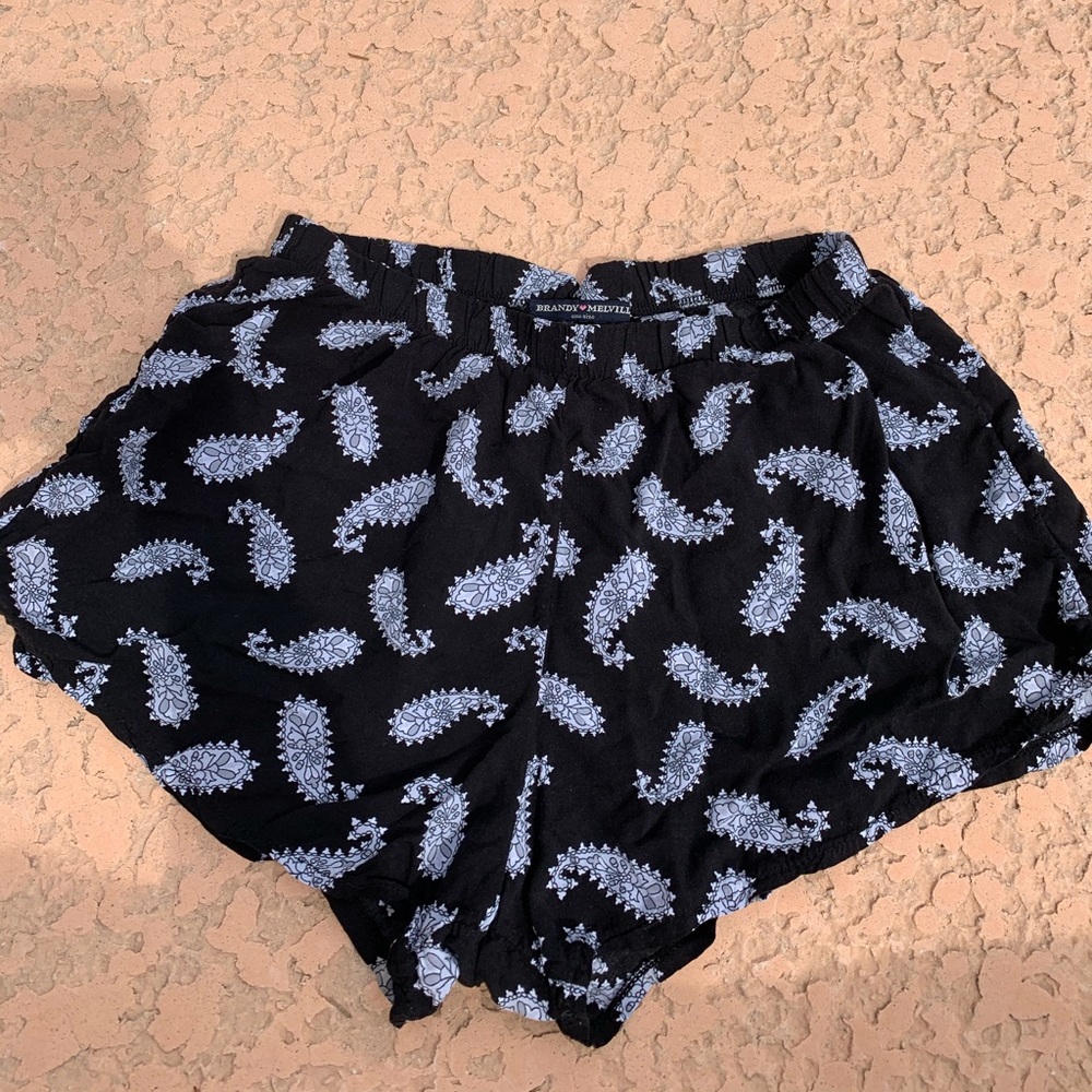 Paisley Brandy Melville shorts